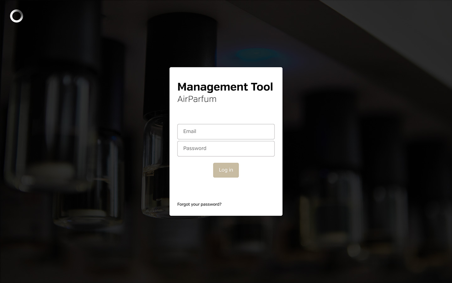 Airparfum management web application